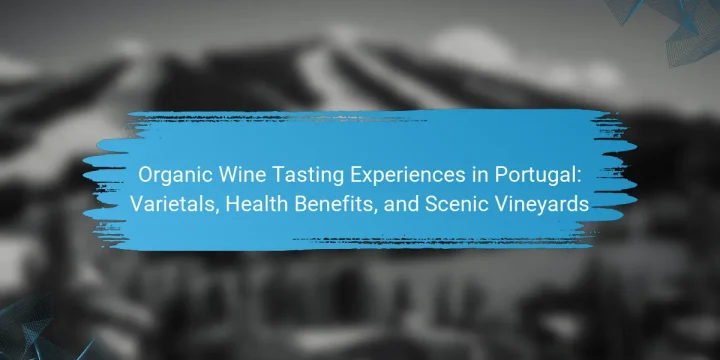 Organic Wine Tasting Experiences in Portugal: Varietals, Health Benefits, and Scenic Vineyards